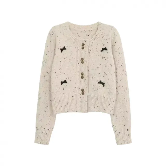 Coat Short Niche Outer Sweater Cardigan For Women Beige - Shop at LoveMi
