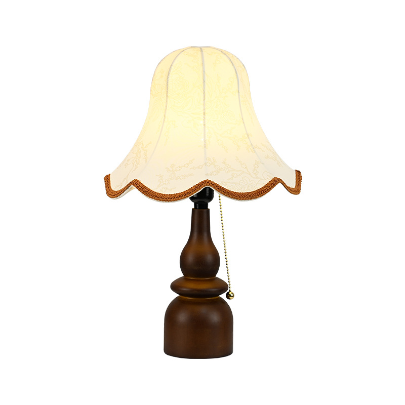 Wood Table Lamp