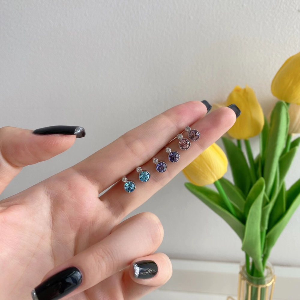 925 Sterling Silver Stud Earrings For Women