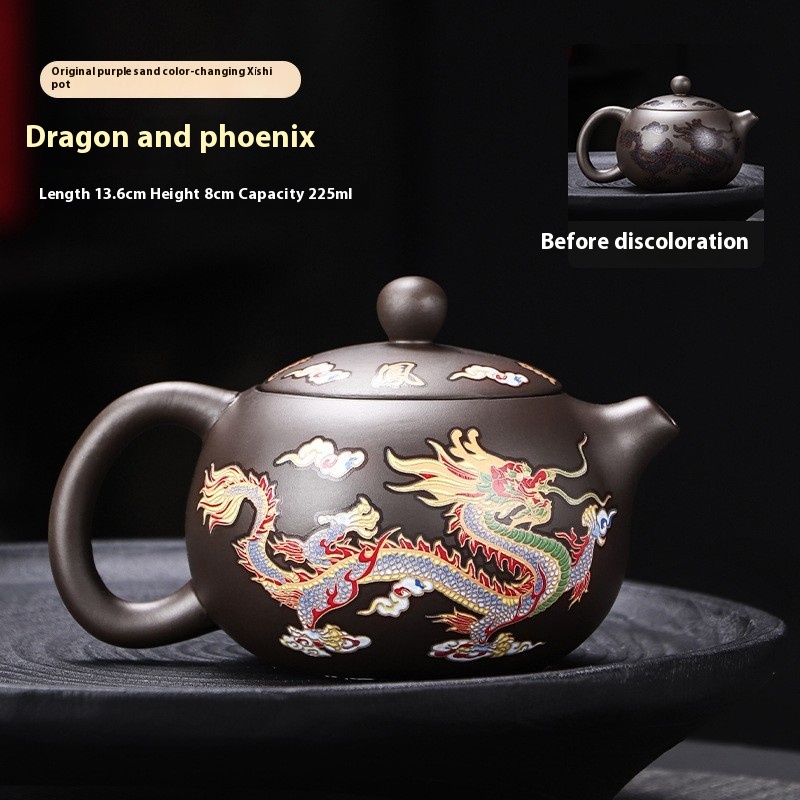 Dragon And Phoenix Pot Boxed