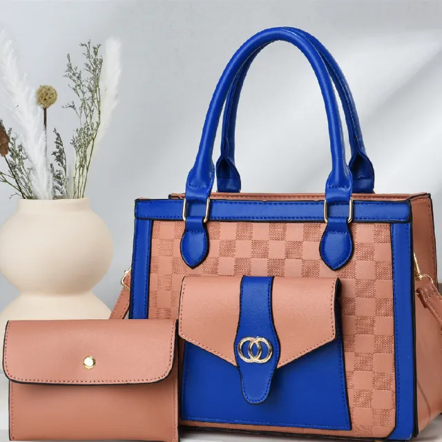 Women's Versatile Handheld Large capacity Crossbody Bag Rubber Powder - Shop at LoveMi
