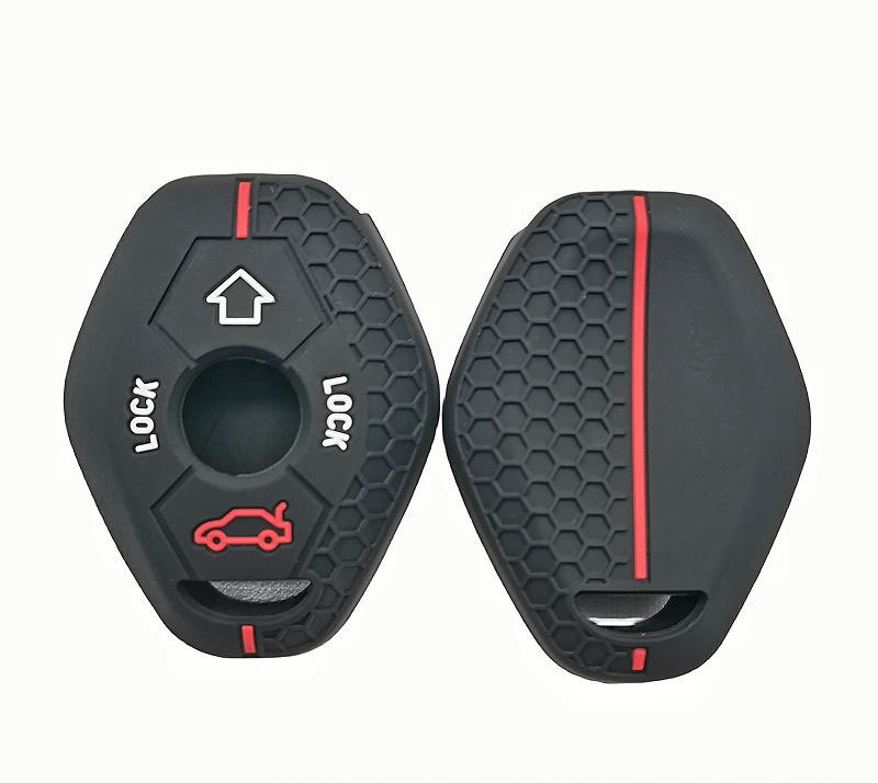 Honeycomb Pattern Silicone Car Key Set - Image 9