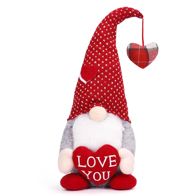Feeding Cotton Valentine's Day Love Pendant Faceless Doll Men'S - Shop at LoveMi