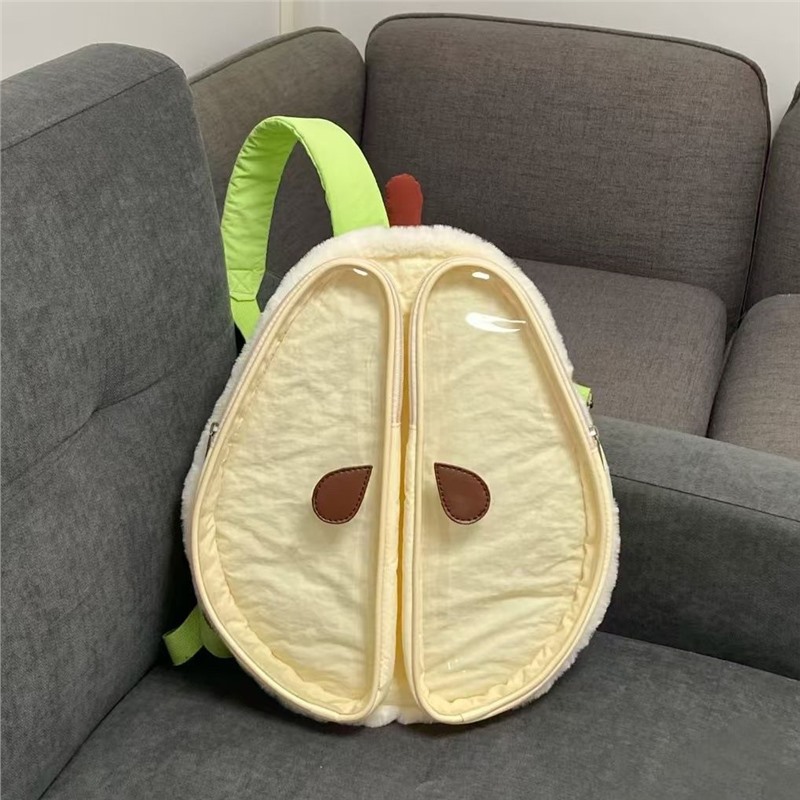 Lightweight Plush Pain Bag High-capacity And Easy To Style