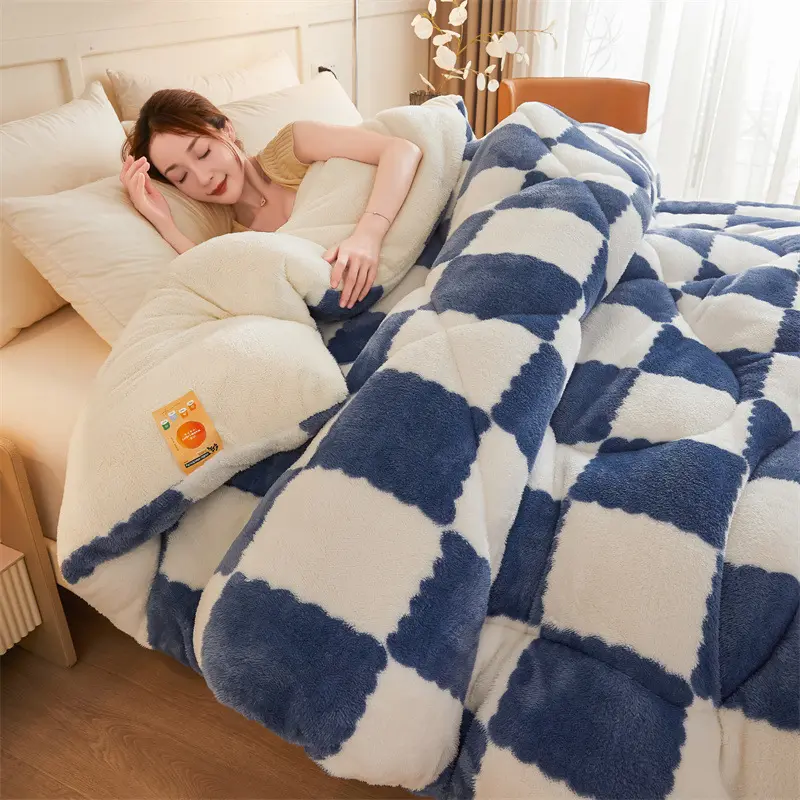 Double-sided Warm Thickened Duvet Insert Made