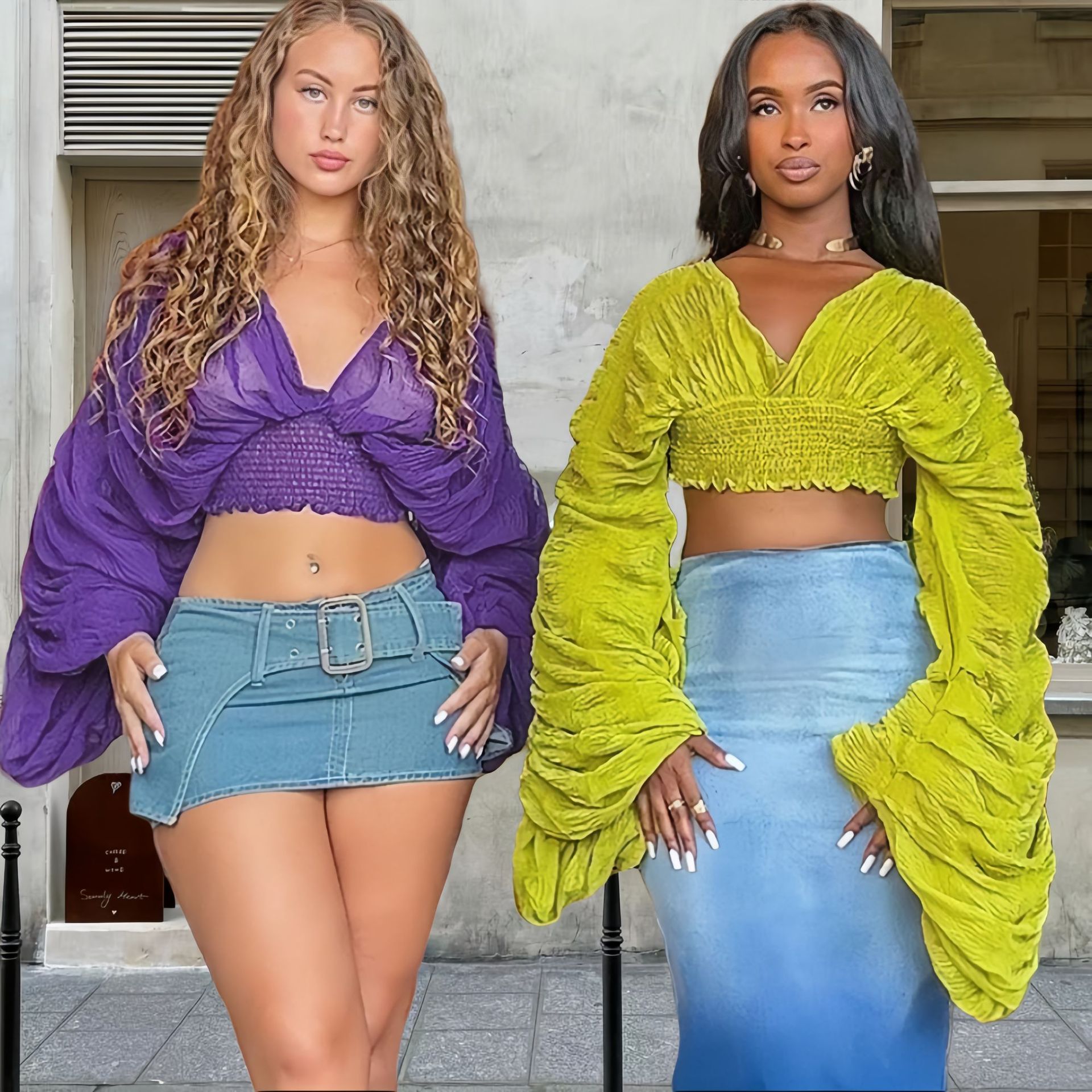 Women's Fashion Short Casual Temperament Top Af4dc073 94c6 4e2f Afb1 Ba4b5c1320c9