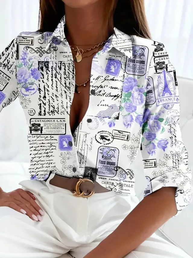 Women's Long sleeved Blouse Sexy Fashion 14 Style - Shop at LoveMi