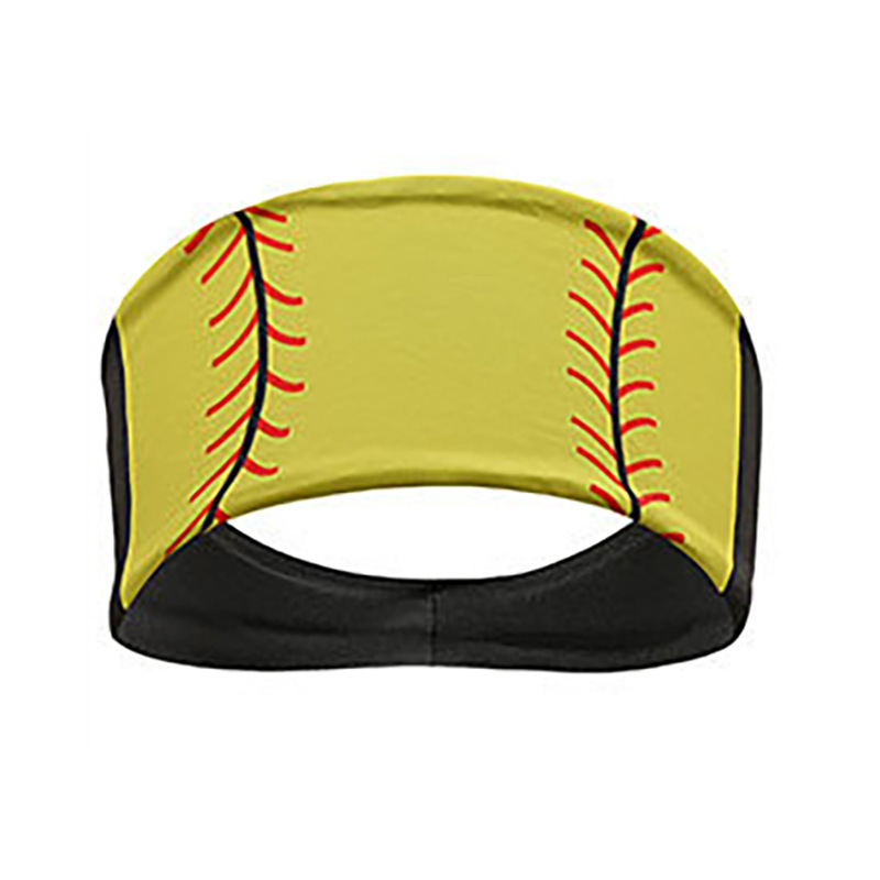 Yellow softball