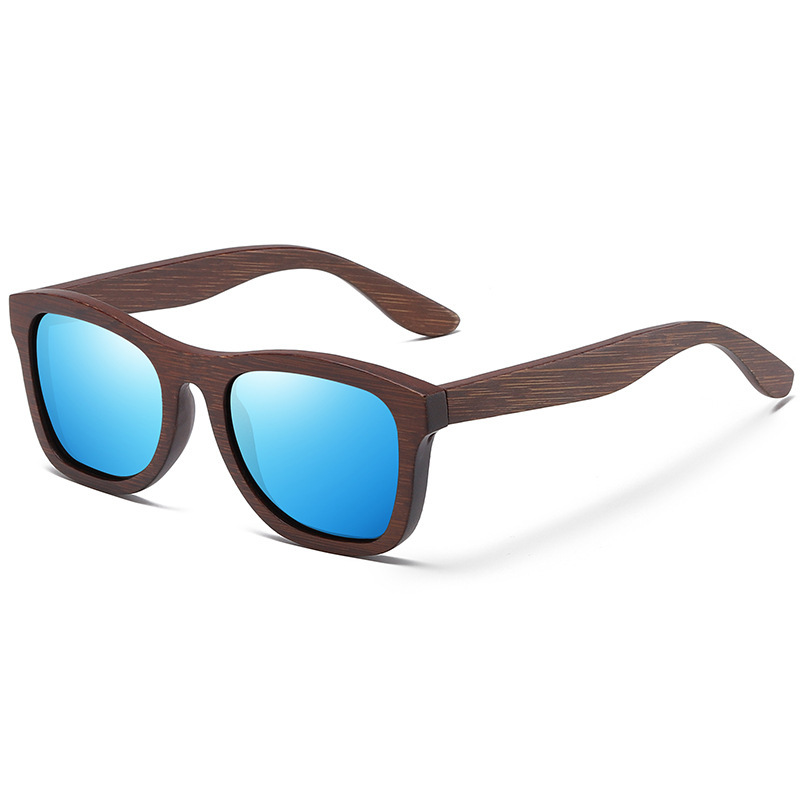 Bamboo And Wood Sunglasses Retro Polarized Shades
