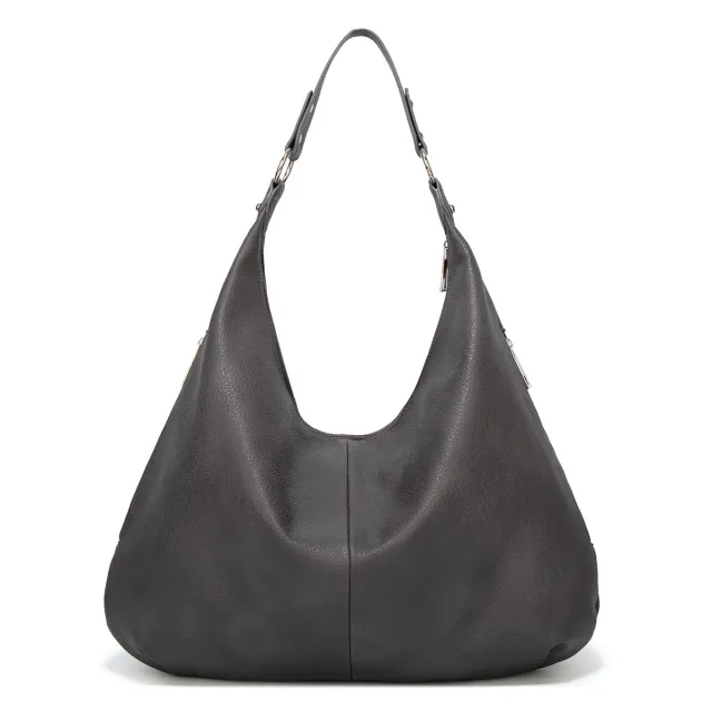 Large Capacity Handbag Commuter Tote Shoulder Bag Gray - Shop at LoveMi