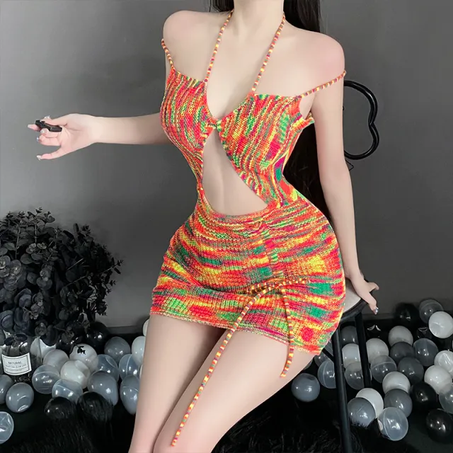 Female Backless Sweater Pajamas Skirts - Shop at LoveMi