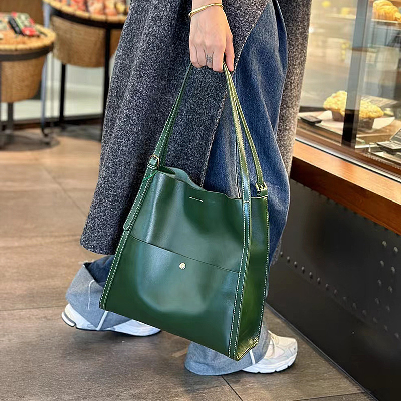 Leather Bucket Bag, picture 6 of 7