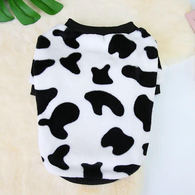 New Pet Dog Clothes Bullfighting Fluffy Jacket Jarre Aero Bull Winter Clothing - Cow