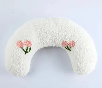 Cat U shaped Pillow And Dog Protect Cervical Spine White Cherry - Shop at LoveMi