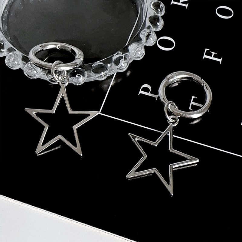 Title 6, Metal Hollow Pentagram XINGX Star Cross Love Ma...