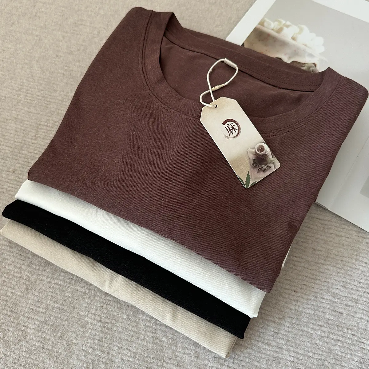 Mens Round-neck Short-sleeve T-shirt