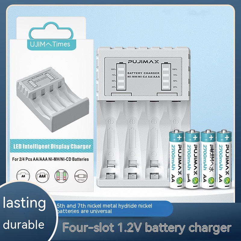 Household Black No 5 No 7 Battery Charger - Image 5