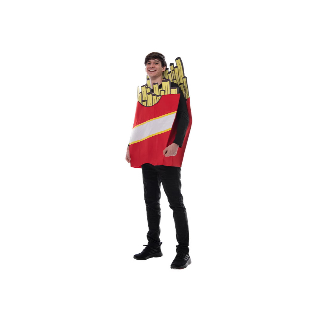 Men's And Women's Felt Cosplay Clothes French Fries