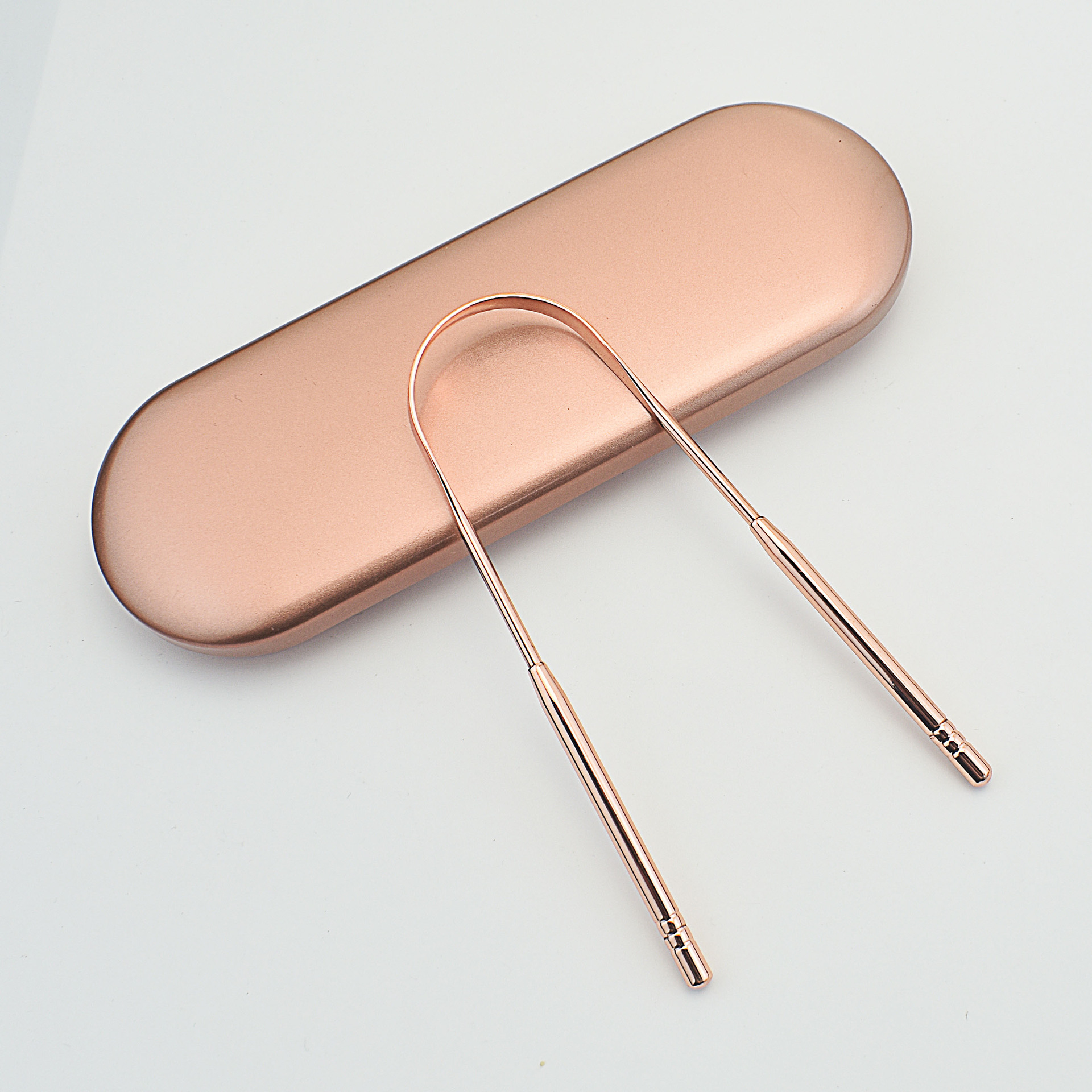 Rose Gold U Shaped Iron Box