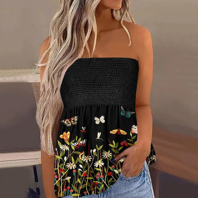 Sexy Fashion Off the shoulder Short Tube Top For Women Green - Shop at LoveMi