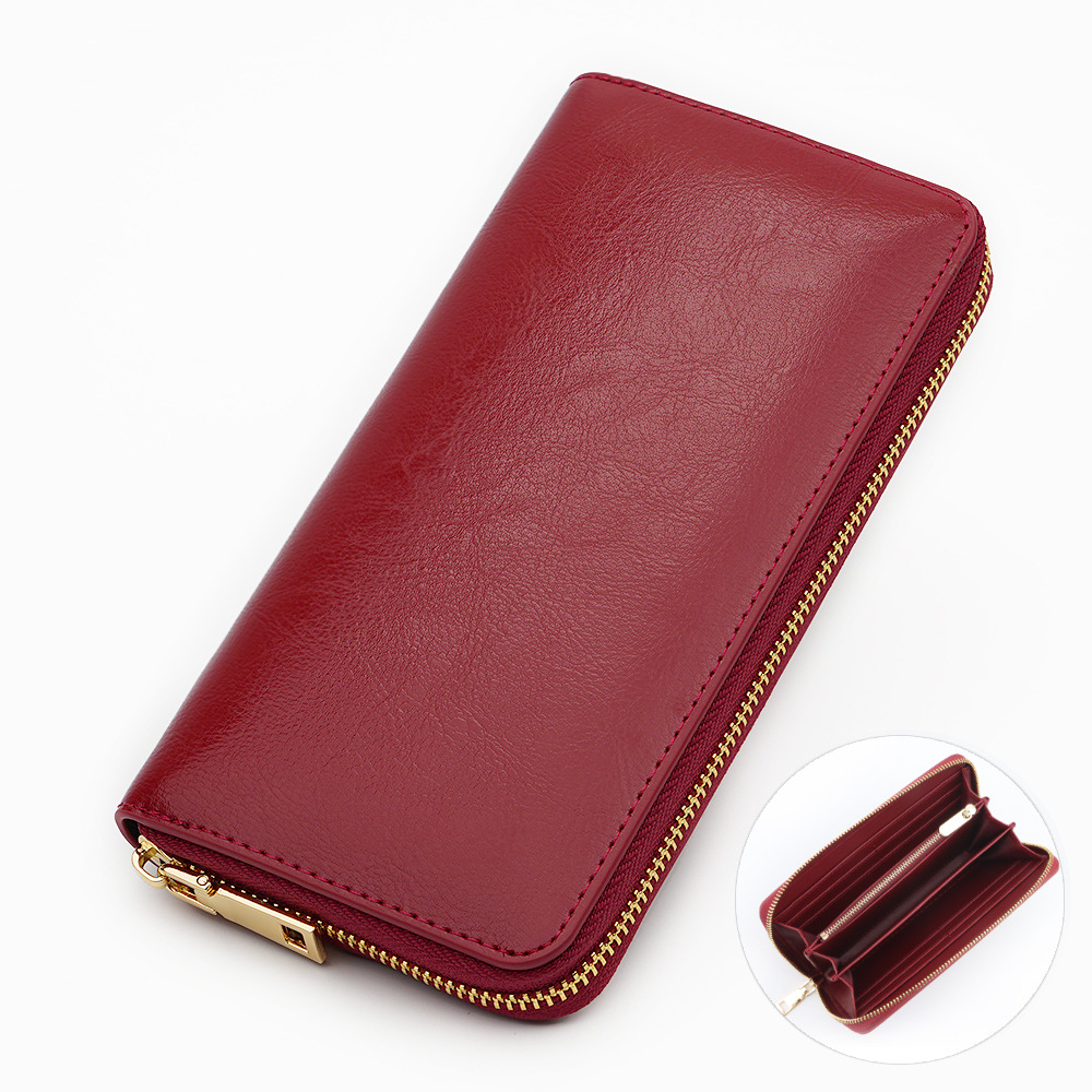 Womens Fashionable High-Capacity Zipper Wallet, picture 11 of 12