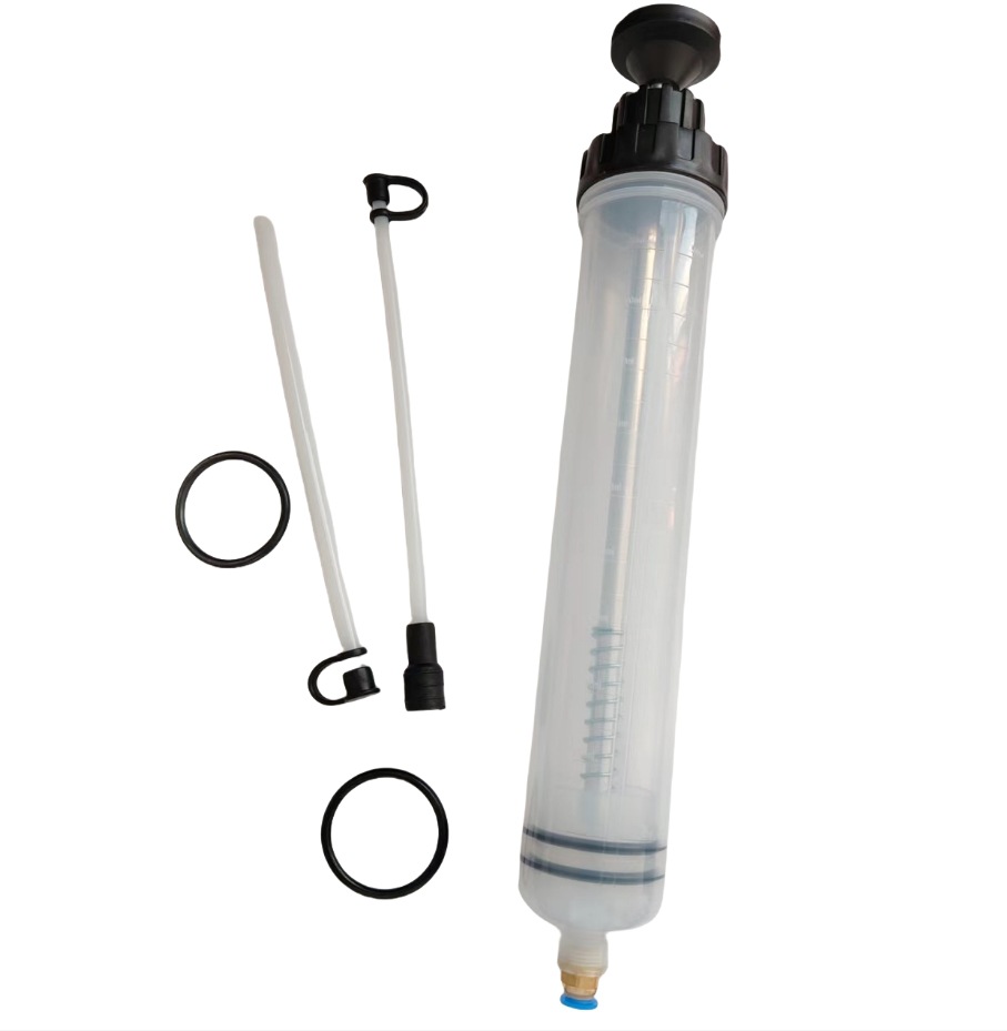 Manual Pumping And Filling Syringe Bottle