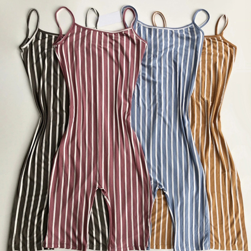 Title 8, Home Furnishing Striped Jumpsuit