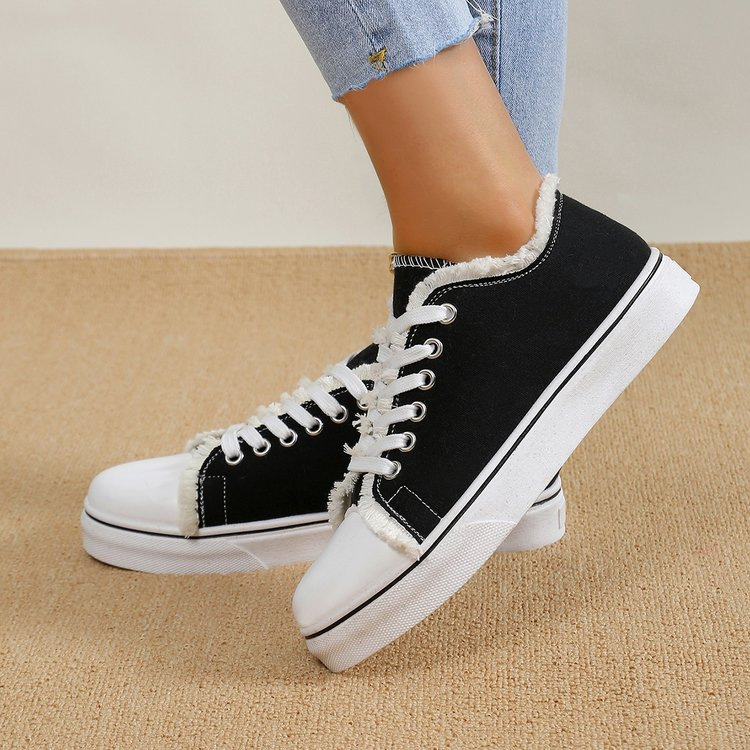 Women's everyday sneakers lightweight canvas — Sarah Express