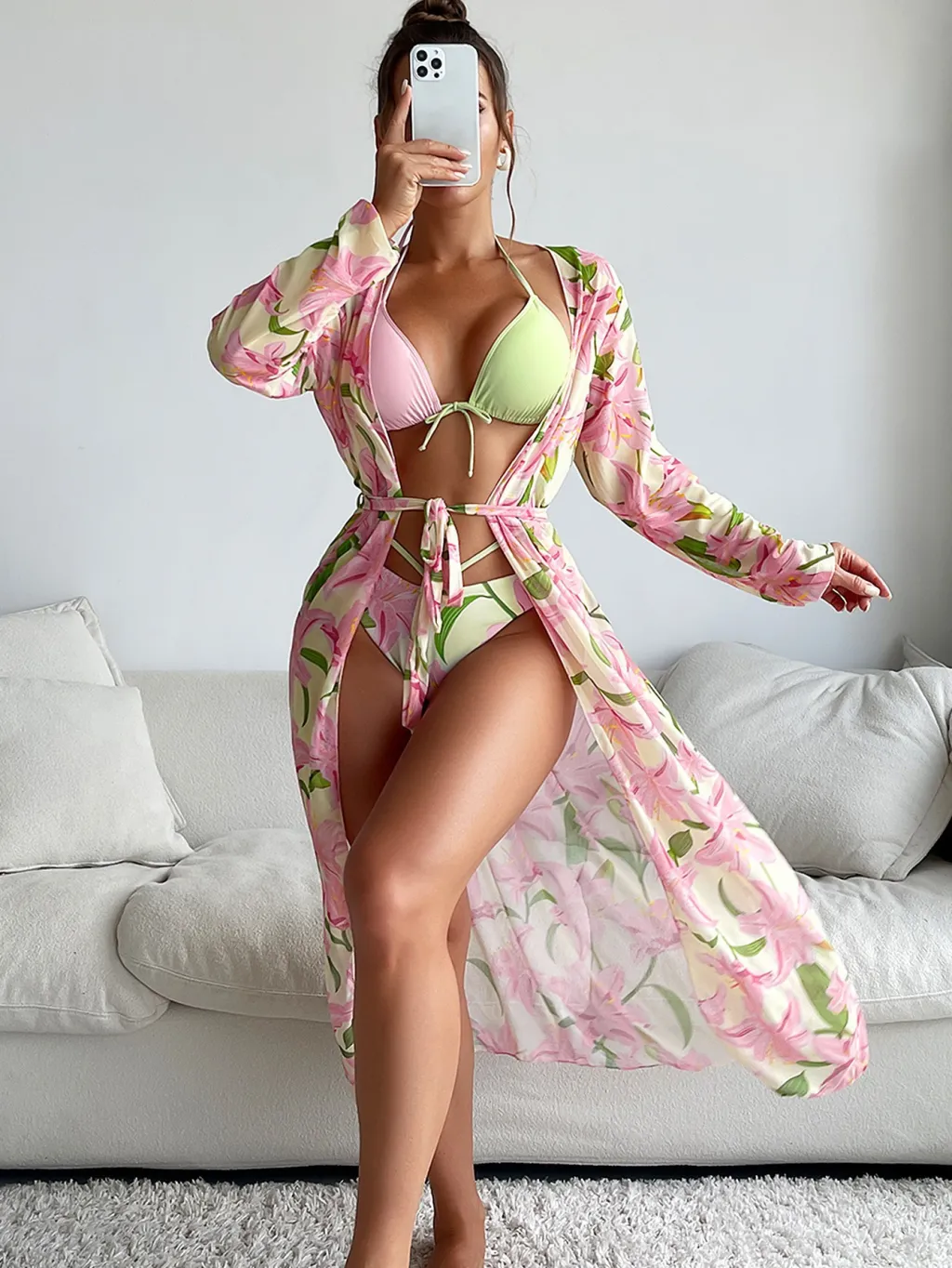 Swimsuit Bikini European And American Women - Style Of Picture One-M