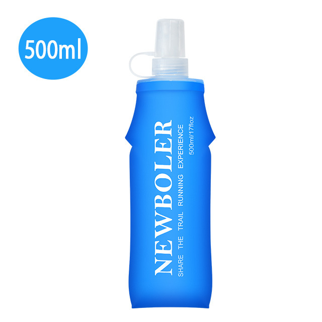 Sports Soft Water Bottle TPU Foldable And Portable