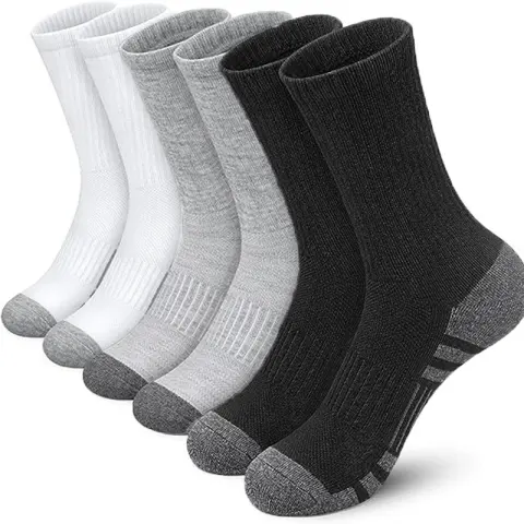 Color Matching Athletic Socks Plus Size Basketball Mid Tube