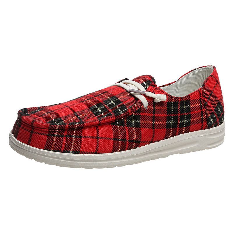 Plaid Red 004