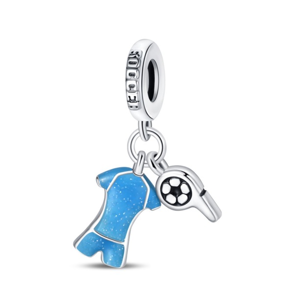 Football DIY Bead Pendant Bracelet Accessories