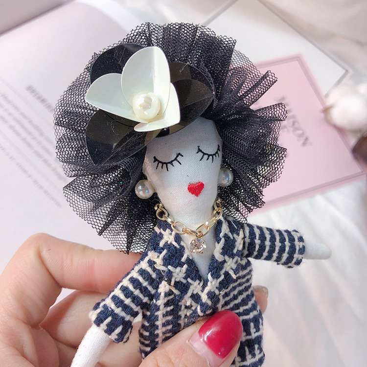 Title 14, Girl Heart Doll Keychain Accessories, an adorab...