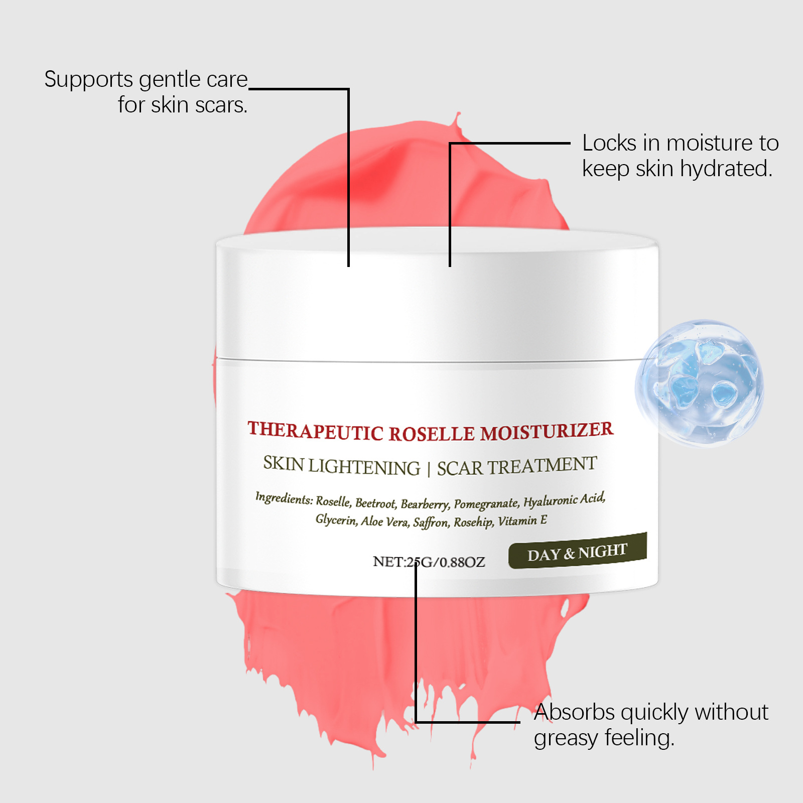 Hydratant visage doux — Soin corps 25 g 1