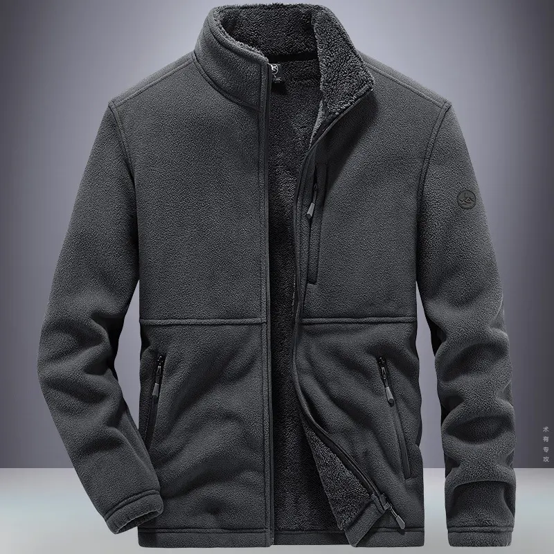 Men's Outdoor Plus Fluff Thickened Casual Size Jacket