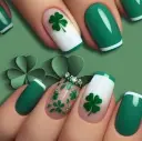 24 Pieces Nail Art High Fashion Simple Rhinestone Butterfly Flower Cow Wear Nail view 19