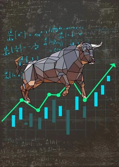 Bear Market Bull Market Rally Poster Decoration Canvas Painting Core - Shop at LoveMi