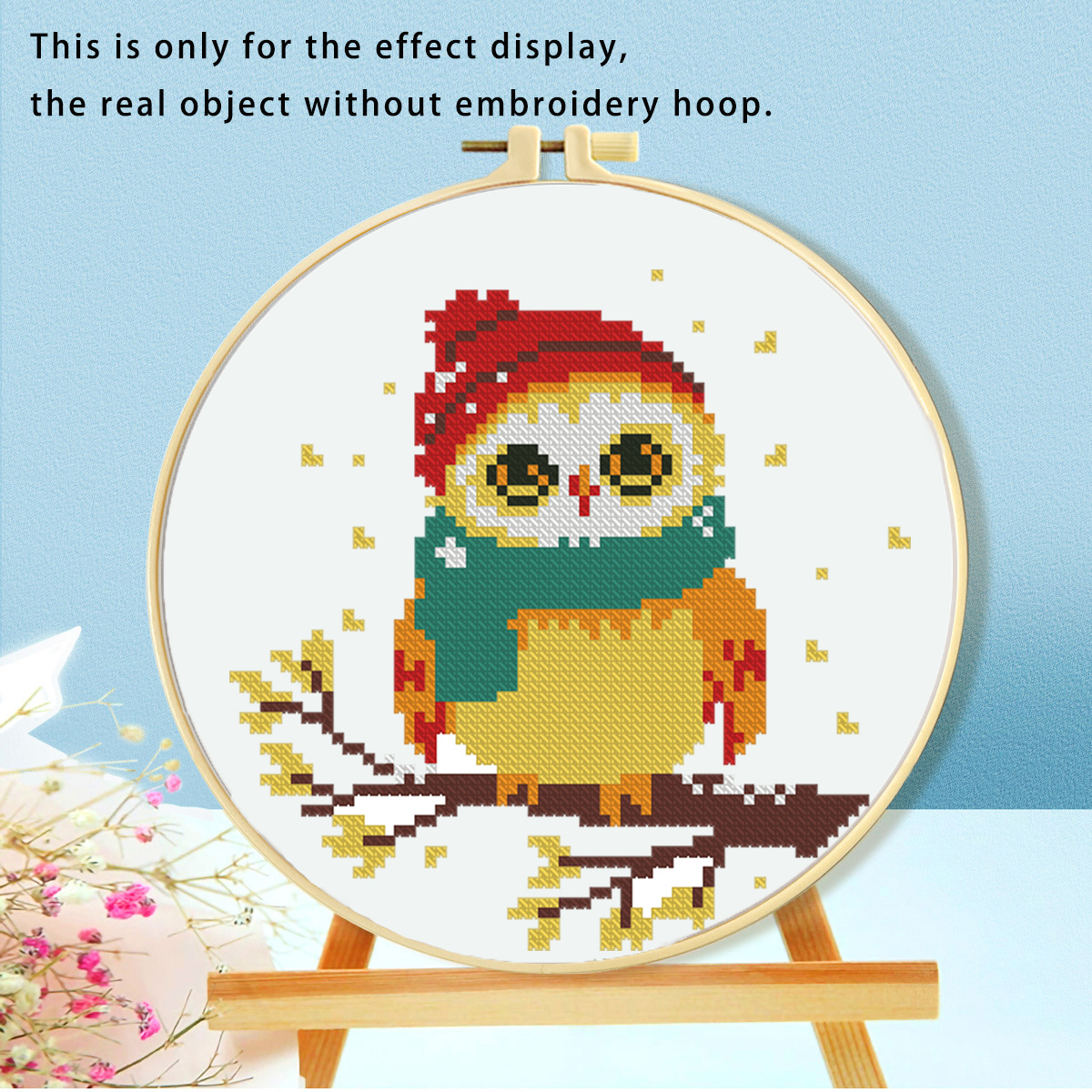 Mushroom Embroidery Handmade Material Package DIY Kit