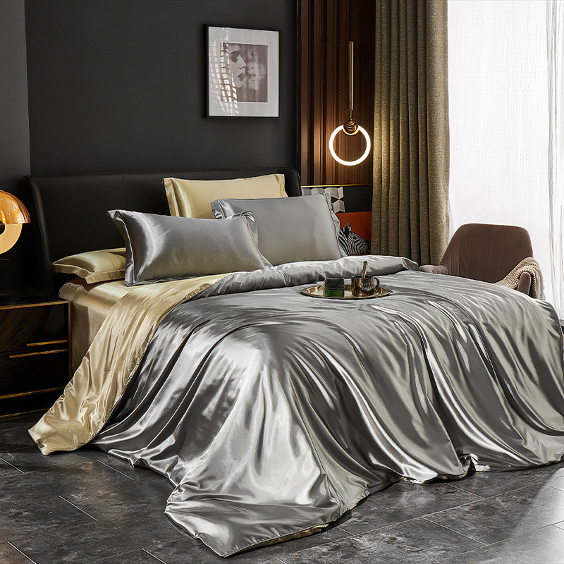 Silk Satin Duvet Cover Set, picture 6 of 12