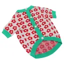 Small Flower Button Cardigan