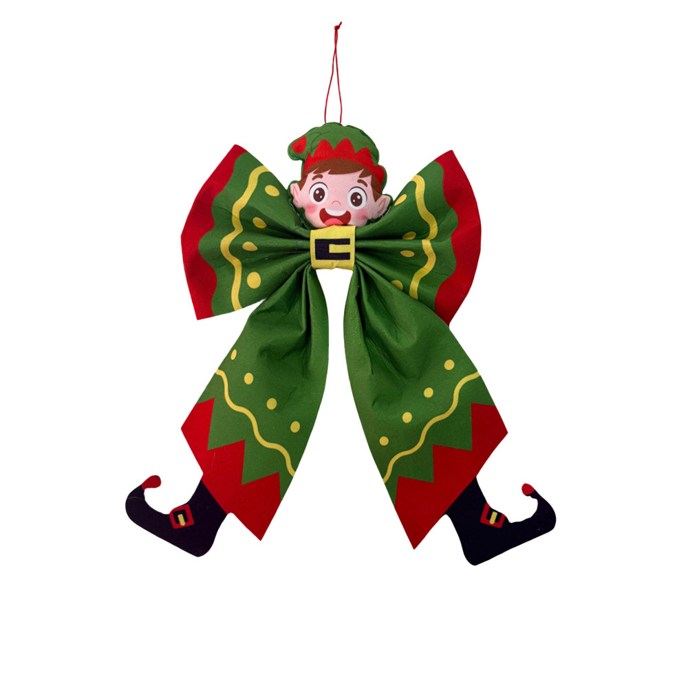 Fabric Bow Hanging Ornament, picture 7 of 7