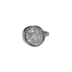 Lychee Jelly Round Ring Female Light Luxury High Sense - J2533 Style - View 1