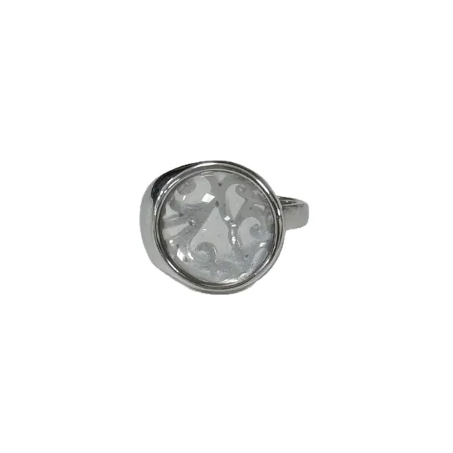 Lychee Jelly Round Ring Female Light Luxury High Sense J2533 Style - Shop at LoveMi