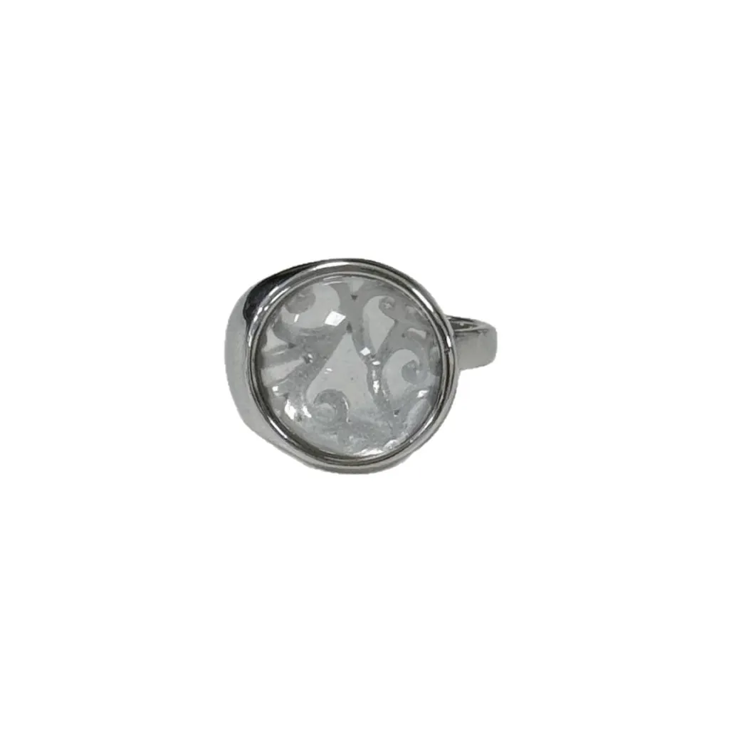 Lychee Jelly Round Ring Female Light Luxury High Sense - J2533 Style