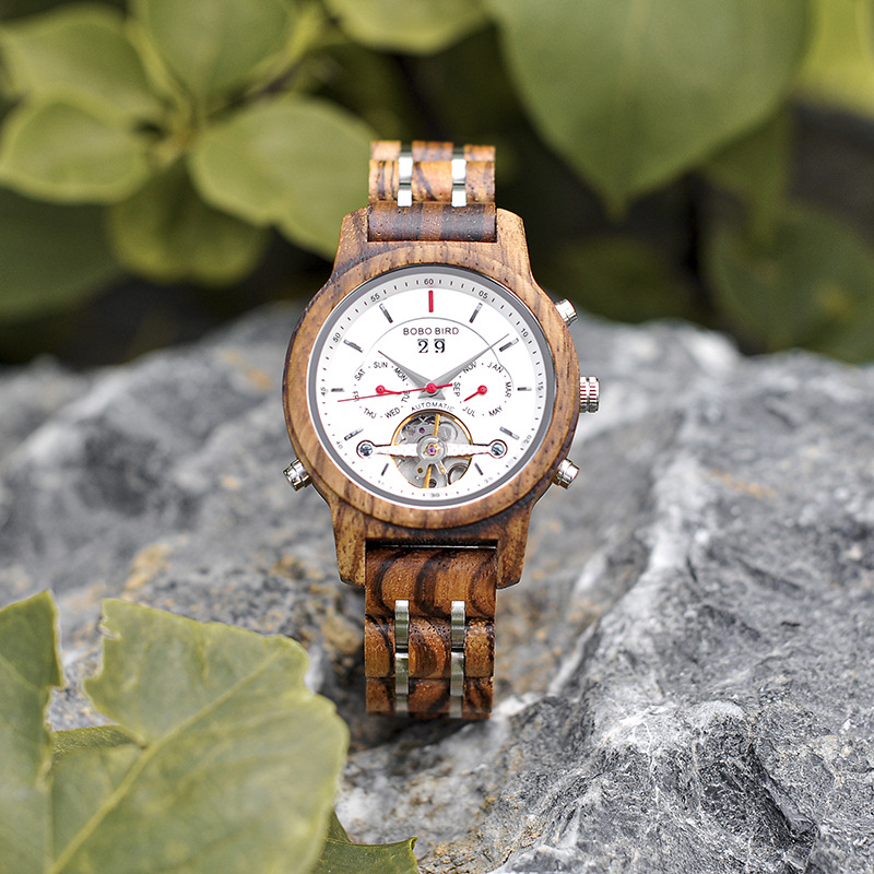 Wooden Watch Classic Analog Quartz Fashionable 7