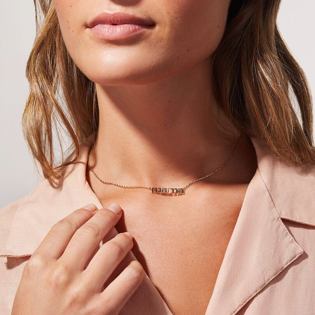 Letter Necklace Clavicle Chain Gift
