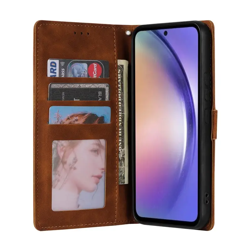 Applicable S24S23 Wallet Card Flip Leather Case Phone Case