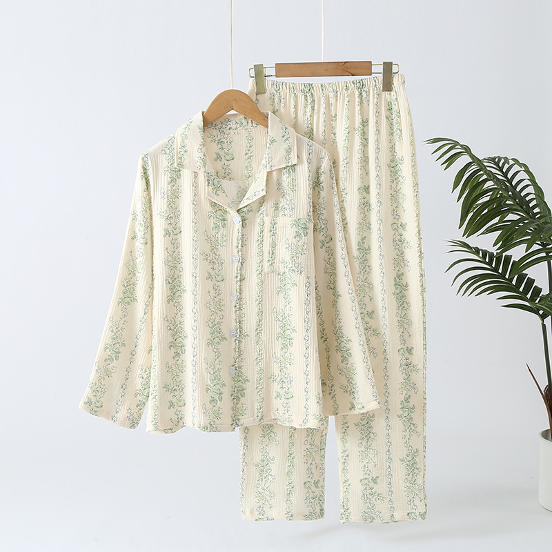 Crepe Green Pattern