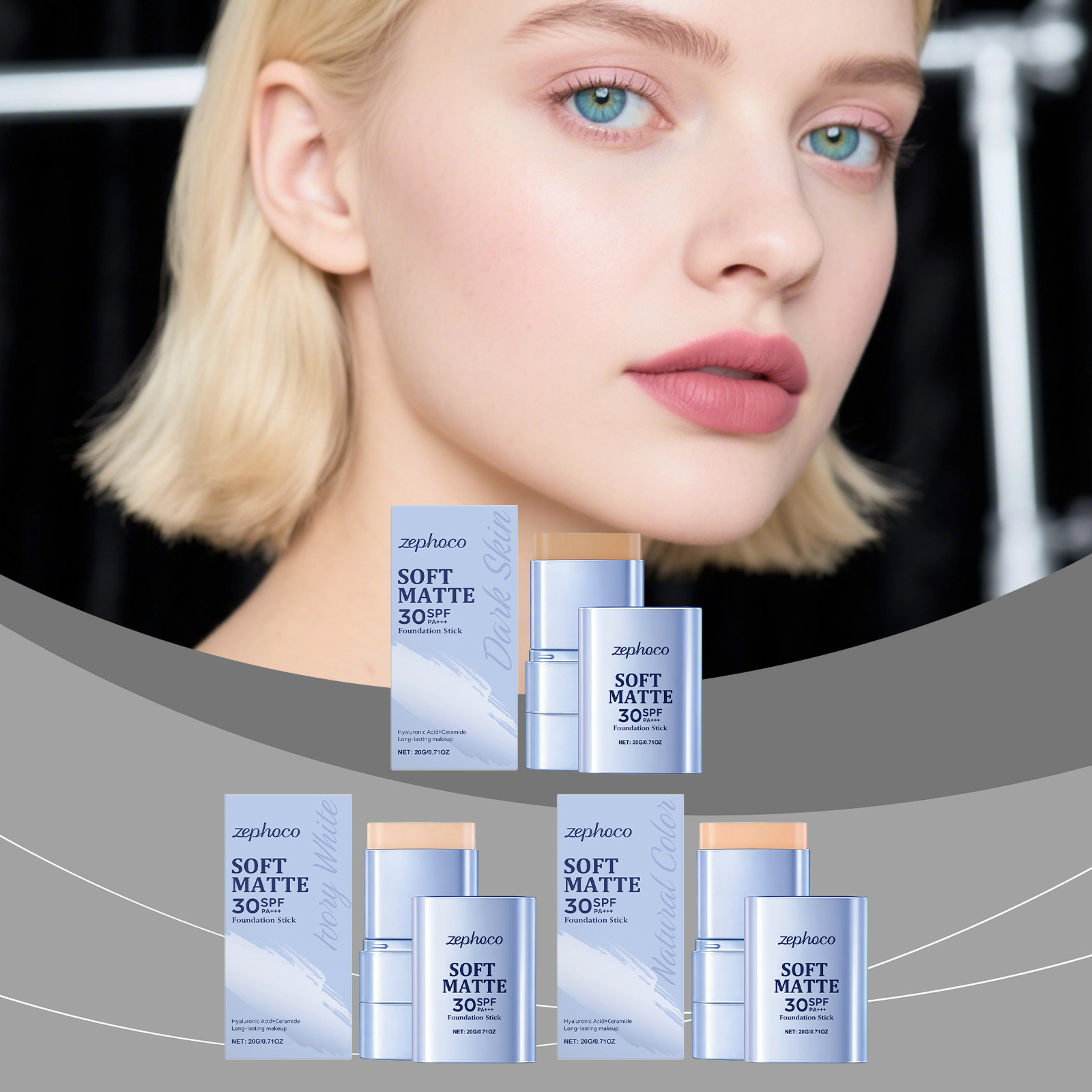 2-in-1 Soft-Focus Foundation Stick